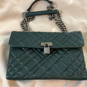 Kurt Geiger London Brixton Leather Quilted shoulder bag